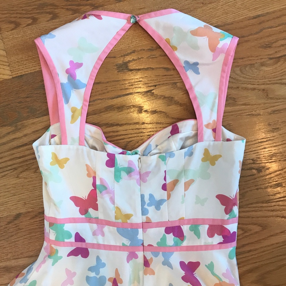 GORGEOUS Hi Low Butterfly Dress - Picture 6 of 8